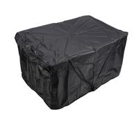 TOGEVAL Housse de Protection pour Chariot Pliable Oxford Noir Étanche et Résistante pour Camping Jardin et Activités Extérieures Facile à Ranger et Transporter Dimensions
