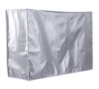 TOGEVAL Housse de Protection pour Climatiseur Extérieur Couverture Faces Poussière Pluie et Soleil Ajustable avec Corde pour Unité Condensateur Plein Air