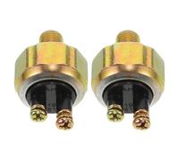 TOGEVAL Interrupteur de Feux Stop Hydraulique 2 Pièces Métal Robuste Pressostat pour Camions, Véhicules Agricoles et Chariots Élévateurs Usage Professionnel