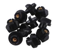 TOGEVAL Kit de 10 Boulons et Écrous de Couvercle de Filtre à Air pour Tronçonneuse à Essence, Pièces de Protection et Vis de Fixation, Compatibles Entretien Extérieur Forêt, Accessoires