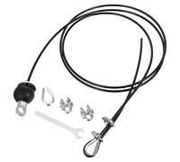 TOGEVAL Kit de Câble Métallique Gym Réglable pour Fitness DIY Câble Résistant et Élastique Accessoires Durables pour Entraînement Musculaire