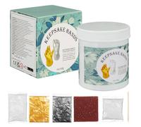 TOGEVAL Kit de Moulage Plâtre Main et Pied Garçon Fille Souvenir Personnalisé Facile à Utiliser pour Cadeau Naissance et Anniversaire Jours