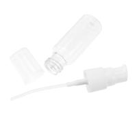 TOGEVAL Kit de Voyage 5 Bouteilles Vides en Pet 20ml Réutilisables et Lavables pour Cosmétiques et Parfums en Plastique pour Voyage