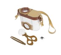 TOGEVAL Kit Dobservation Insectes Garçon Fille avec Loupe et Pince Boîte Transparente pour Capturer et Étudier Insectes Éducatif Complet pour Exploration Nature Extérieure
