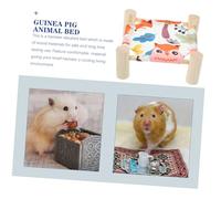 TOGEVAL Lit Suspendu Respirant pour Cobayes Hamsters et Lit pour Animaux de Compagnie Confortable et Ventilé Accessoire pour Petit Rongeur