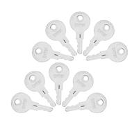 TOGEVAL Lot de 10 Clés de Rechange Ch751 pour Camping-Car Clés Robustes pour Serrure de Porte Compartiment et Armoire de Rangement Compatibles Boîte à Outils et Coffre Latéral Usage