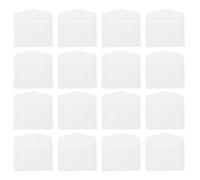 TOGEVAL Lot de 100 Enveloppes Blanches Kraft 115 X 83 CM Enveloppes Vierges à Rabat en V en Papier pour Cartes de Crédit Invitations et Rangement Pratique