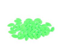 TOGEVAL Lot de 100 Set de Flotteurs à Bulles de Pêche en Mousse Verte Olive Taille 3 63X132 MM Haute Visibilité pour Pêche au Flotteur en Eau Douce et Eau Salée Accessoires