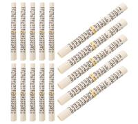 TOGEVAL Lot de 15 Rouleaux de Bénédiction Mezouza en Parchemin Hébreu, Mini-Messages Spirituels pour Décoration Murale Juive, Ornements Dorés pour Porte, Maison et Fêtes Juives