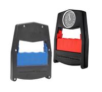 TOGEVAL Lot de 2 Pinces de Préhension Doigts Rouge et Bleu Appareil de Musculation des Doigts Mécanique à Aiguille Outil d'Exercice pour Poignets Compact Fitness et Entraînement à