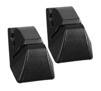 TOGEVAL Lot de 2 Porte-Cartes de Voiture en ABS Clips Porte-Tickets de Parking et Porte-Bloc-Notes pour Tableau de Bord Accessoire Intérieur Pratique et Solide Fixation sans Outil
