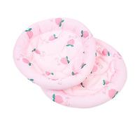 TOGEVAL Lot de 2 tapis rafraîchissants en soie glacée pour animaux de compagnie pour hamster lit cochon d'Inde d'été pour utiliser le sol du lapin
