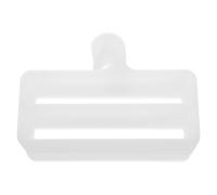 TOGEVAL Lot de 20 Porte-Serviettes en Plastique Semi-Transparent Cintre Double Couche pour Foulards et Hijabs Organisateur Gain de Place Multifonction pour Boutique et Rangement à