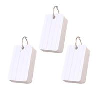 TOGEVAL Lot de 3 Blocs-Notes D’Écriture de Mots Anglais Format Petit Papier Double Face à Lignes Quadruples Cahiers de Vocabulaire Portables pour Étudiants pour Prise de Notes et