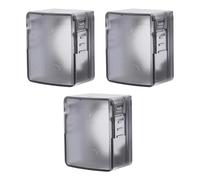 TOGEVAL Lot de 3 Verrous de Sécurité Anti-Blocage pour Portes Intérieures Protection Garçon et Filles Finition Noire Mate Compatible Portes Coulissantes Sécurité Prévention