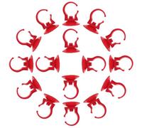 TOGEVAL Lot de 30 Clips de Fixation pour Lampe D’Aquarium Ventouses Robustes, Support Réglable pour Tube LED et Tuyau de 24 Mm, Accessoires Polyvalents pour Éclairage, Chauffage