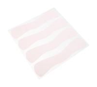 TOGEVAL Lot de 4 Coussinets en Silicone Rose pour Extensions de Cils Supports Réutilisables Anti-Colle Protection Frontale Douce et Confortable Accessoires Professionnels pour Pose