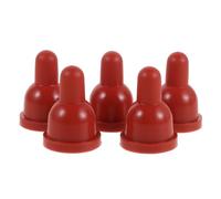 TOGEVAL Lot de 5 Tétines en Caoutchouc pour Biberons D’agneau, Lapins et Chatons en Sevrage - Embouts Doux et Solide Adaptés à L’alimentation des Petits Animaux - Fournitures D’élevage