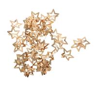 TOGEVAL Lot De 50 Barrettes Étoiles Argentées Petit Format En Métal Maintien Femme Mode Accessoire Cheveux Décoratif Pour Usage Quotidien Fêtes Et Mariages