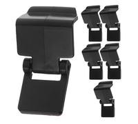 TOGEVAL Lot De 6 Clips De Verrouillage pour Terrarium à Reptiles, Boucles Anti-évasion en Abs, Compatibles Aquariums Et Enclos Tortues, Sécurité Habitat Tropical pour Amphibiens Et Reptiles