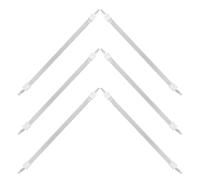 TOGEVAL Lot de 6 Tubes Chauffants en Quartz Infrarouge de 26 CM Élément Chauffant Électrique pour Chauffage d’Appoint Extérieur Pièces de Rechange pour Chauffage à Rayonnement