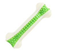 TOGEVAL Mâcher pour Chien Résistant Os Nylon et PU Nettoyant Dentaire pour Chiots et Chiens Moyens Interactif pour Dentition et Entraînement