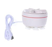 TOGEVAL Machine à Laver Portable Mini Pliable à Turbine, Compacte et Légère, en Plastique Pp Blanc, Lave-linge de Voyage Multifonction pour Chaussettes, Sous-vêtements et Petits