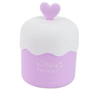 TOGEVAL Machine à Mousser Visage Portable, Tasse à Mousse Compacte Violet, Fabricant de Bulle en Pp, Nettoyage Visage Femme, Voyage et Soins Quotidiens