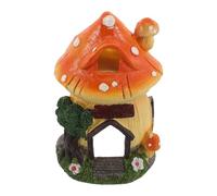 TOGEVAL Maison Champignon pour Aquarium en Résine, Cachette pour Crevettes et Poissons Betta, Décoration Féerique pour Aquarium et Terrarium, Refuge Sécurisé pour Poissons Rouges