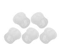 TOGEVAL Manchon de Sonde Radar de Recul en Caoutchouc Blanc 18,5 Mm à 22,5 Mm Lot de 5 Manchons de Remplacement Étanches pour Capteurs de Stationnement, Accessoire pour Radar de Voiture,