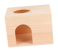 TOGEVAL Mangeoire Écureuil Bois Pratique Maison Extérieure pour Petit Animal Plateforme Respirante et Confortable pour Rongeurs