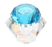 TOGEVAL Manicure Liquid Cup Crystal Transparent Nail Powder Mixing Container With Lid For Nail Art Accessories