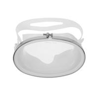 TOGEVAL Masque de Plongée Ovale Trempé Anti-buée Lunettes sous-Marines avec Sangle Ajustable pour Adultes et Ados Vision Panoramique pour Snorkeling et Plongée Loisirs