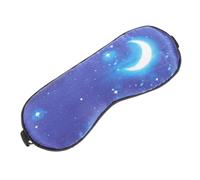 TOGEVAL Masque De Sommeil En Soie Naturelle Lombaire Imprimé Masque Réglable Pour Yeux Thermothérapie Chaud/froid Léger Pour Voyage Et Maison Pour Femmes