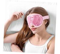 TOGEVAL Masque Yeux Gel Rafraîchissant Réutilisable avec Bande Élastique Masque Froid Chaud Apaisant pour Sommeil et Soulagement des Maux de Tête Protège Yeux et Favorise Circulation