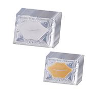 TOGEVAL Masques Hydratants Lèvres Au Collagène 20 Pcs, Coussinets En Gel Collagène, Format Compact, Anti-dessèchement, Pour Femmes, Soin Lèvres Sèches, Usage Voyages