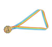 TOGEVAL Médaille de Marathon en Métal avec Cordon à Suspendre Médaille Sportive de Récompense pour Course à Pied Compétition en Plein Air des Vainqueurs Solide et Élégante pour Événements