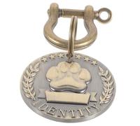 TOGEVAL Médaille pour Chiot Médaille pour Chien Identification pour Animal Gravure Personnalisée