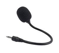 TOGEVAL Microphone à Condensateur Portable Mini pour Instruments de Musique Micro Omnidirectionnel Compact et Compatible Amplificateur Voix Enregistrement Vocal pour Scène et Présentation
