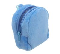 TOGEVAL Mini À Porte-clés en Peluche pour Femme Organiseur Électronique Tendance Porte-clés Étui pour Écouteurs Accessoires De Voyage