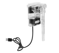 TOGEVAL Mini Filtre à Eau USB Silencieux pour Aquarium Équipement De Filtration Mural Amélioré Augmente Et Assure Un Écosystème Sain pour Poissons