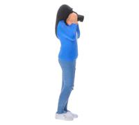 TOGEVAL Miniature Figurines Colorées pour Modèles de Sable Personnages Réalistes Résine pour Photographie Outils Pédagogiques et