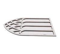 TOGEVAL Miroir Mural Autocollant Gothique Rustique 42 X 27 CM en Bois Arqué Miroir à Carreaux Décoratif pour Salon Salle de Bain la Cuisine Décoration Murale Vintage Imitation Fenêtre