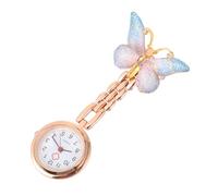 TOGEVAL Montre à Quartz D’infirmière Suspendue Clip, Cadran Lisible, Design Coloré, Montre Gousset Pratique pour Surveillance Médicale et Examens, Présent pour Personnel Soignant