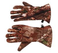 TOGEVAL Moufles de Chasse Camouflage Imperméables et Coupe-Vent Mitaines Tactiques Isolantes à Doigts Complets Taille XL Motif Camouflage Jungle Rouge Moufles Chauds pour Ski