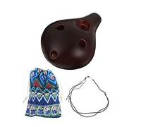 TOGEVAL Ocarina 6 Trous Instrument De Musique Vintage Flûte Avec Cordon Polyvalent Pour Garçons Et Filles Adultes