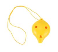 TOGEVAL Ocarina Résine Médium Ac Portable pour Débutants et Garçon Fille Cadeau Anniversaire Adapté à Apprentissage et Pratique Musicale Facile Couleur Aléatoire