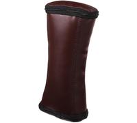 TOGEVAL Oreiller Professionnel Marron pour Prise de Pouls en Cuir Synthétique Coussin de Poignet Confortable et Lavable, pour Consultations Médicales