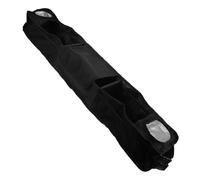 TOGEVAL Organisateur de Rangement pour Voiturette de Golf sans Perçage Panier Pliable en Polyester Solide Noir Paquet Isotherme Porte-Gobelets Support Amovible Multifonction pour