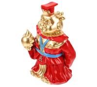 TOGEVAL Ornement Dragon de Bureau Résine Figurine Chinoise du Dragon Astrologique Décoration de Maison et Jardin Cadeau Créatif pour Amateurs Art Feng Shui